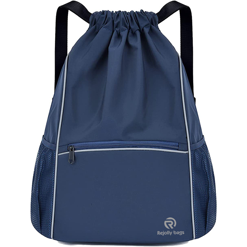 Drawstring Bags Sports Backpack Gym Sackpack Lightweight For Men Women, Workout Sports Bag RJ196207