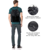 Gym Bag Drawstring Backpack X-Large Sports Bag with Inner Zipper Pocket for Men Women Waterproof Cinch Gym Ball Bag RJ196128