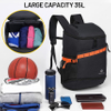 Basketball Backpack Soccer Bag with Shoes/Ball Compartment, Large Sports Back Pack Equipment Bag for Men Women Youth Athletes Ball Bag RJ196142