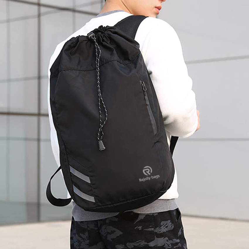 Drawstring Basketball Backpack Sports Bag Sack for Outdoor Soccer Ball Basketball Swimming Gear Ball Bag RJ196111