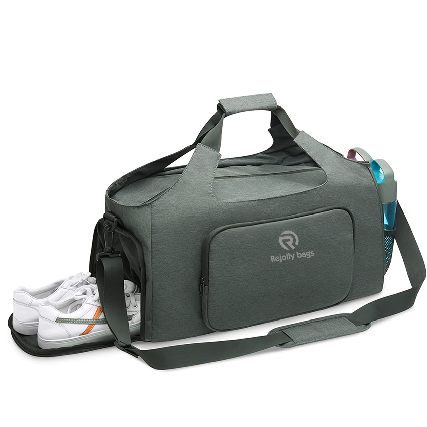 Gym Bag for Sports, Travel Gym Bag with Shoes Compartment and Wet Pocket, Lightweight for Travel Sports Bag RJ196162