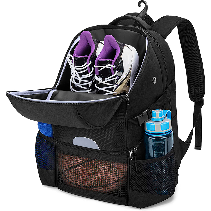 Basketball Backpack for Men, Soccer Bag with Ball Compartment & Shoe Compartment for Basketball, Soccer, Volleyball Training Ball Bag RJ196102