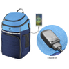 Basketball Soccer Backpack with Ball Compartment, Travel School College Sports Bag and 13” Laptop Sleeve Ball Bag RJ196118