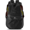 Large mesh equipment bag black, Soccer Ball Bag with Adjustable Shoulder Strap,600D Oxford Cloth mesh sports Ball Bag RJ19694