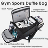 Short-Distance Trip Duffel Gym Bag Dry And Wet Depart Pocket Sports Backpack With Shoes Compartment