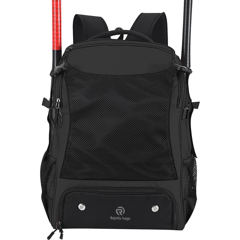 Multipurpose Gear Backpack with Fence Hook and Shoe Compartment, Can Hold Sports Gear such as Helmet, Ball, Gloves, Shoes Baseball Bags RJ19662