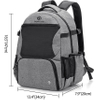 Baseball Backpack with Separate Shoe Space, Softball Bat Bag Holds Up To 4 Bats, Hence Hook And Multi Pockets for Essentials Baseball Bags RJ19650