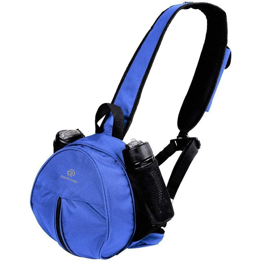 Sports Backpack for Single Basketball, Football, Vollyball, Soccer Ball with Adjustable Shoulder Strap for All Ages Ball Bag RJ19690