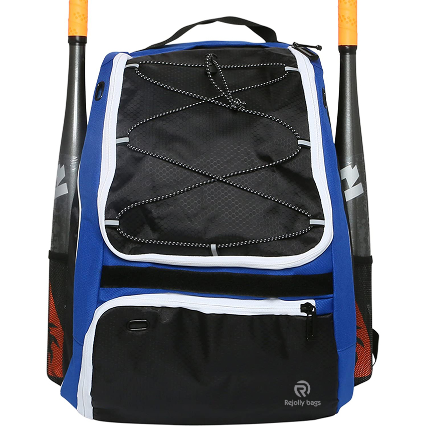 Backpack for Baseball, T-Ball & Softball Equipment & Gear for Youth and Adults Holds Bat, Helmet, Glove, & Shoes Shoe Compartment & Fence Hook Baseball Bags RJ19657