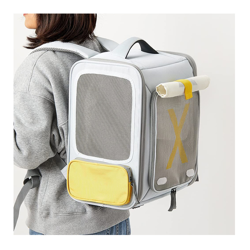 Cat Dog Backpack Carrier Expandable Foldable Soft-Sided Cat Carrier for Kitten Puppy and Small Animals