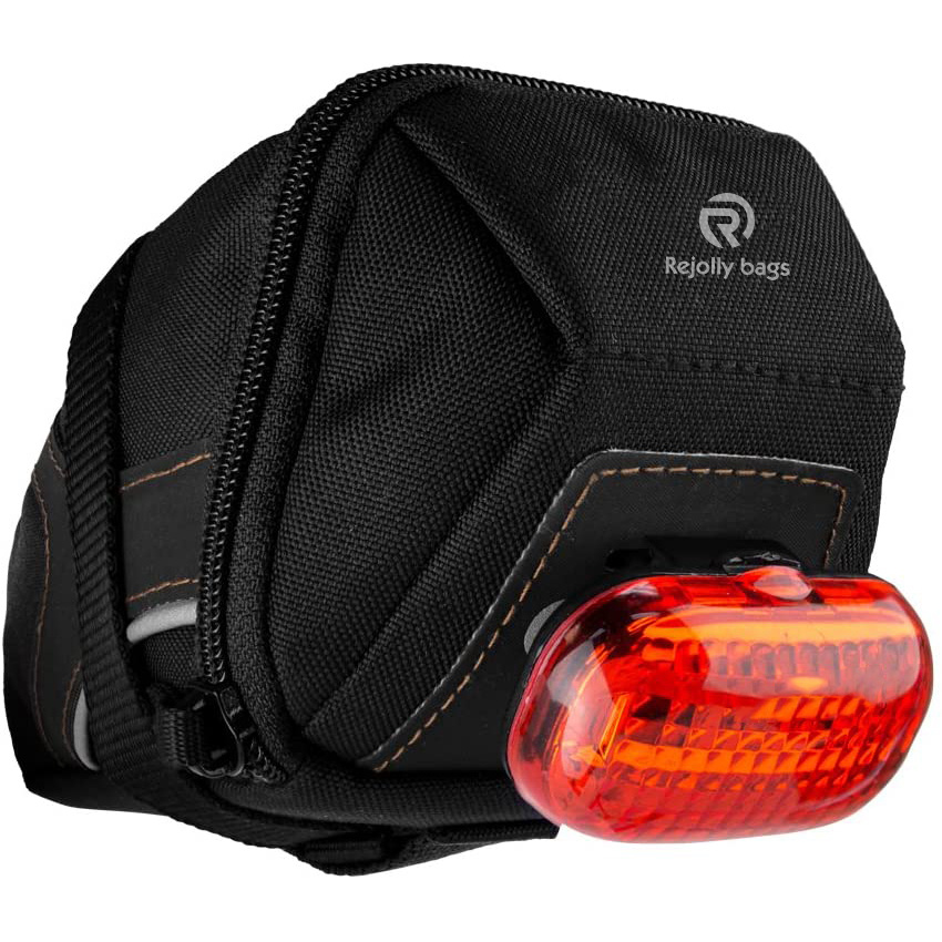 Strap-on Bike Saddle Bag/Bicycle Seat Pack Bag Cycling Wedge with Multi-Size Options Cycling Bag