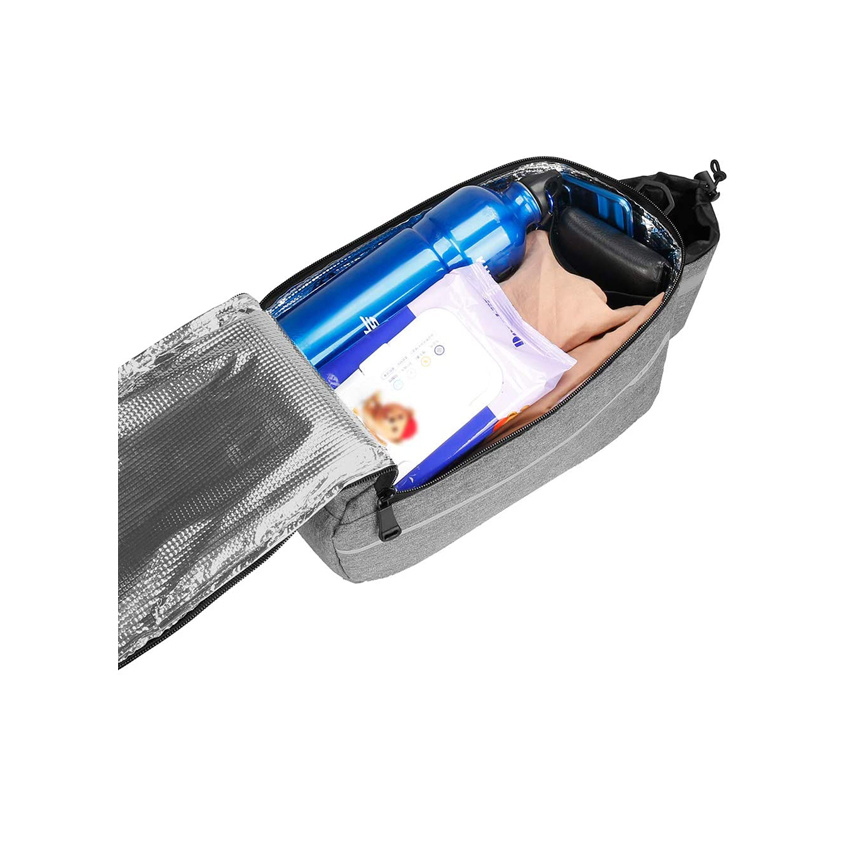 Bicycle Cooler Bag for Cold or Hot Items Bike Rear Rack Storage Case Bike Pannier Bag