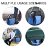 Foldable China Wholesale Pet Backpack Durable Pet Carrier Bags for Travel Hiking Walking