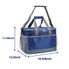 Waterproof Insulated Food Delivery Bag Hot Cold Food Transport Pack Food Warmer Bag