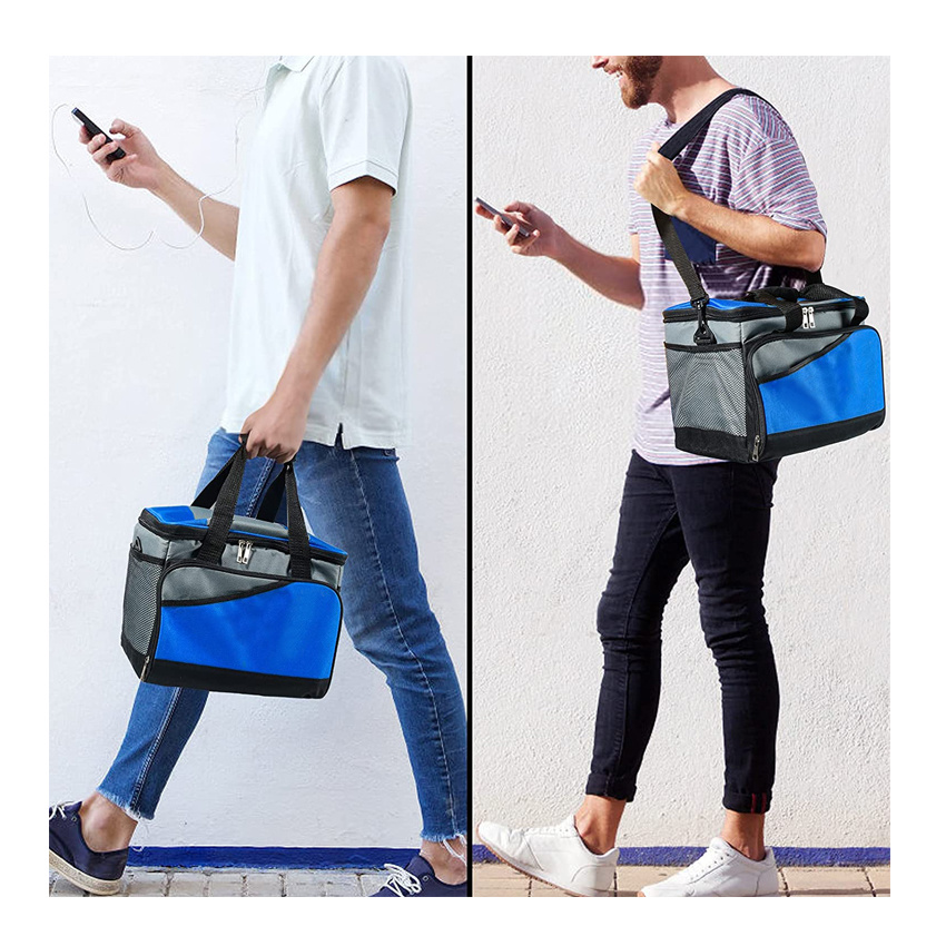 Lunch Bag Insulated Hot Cold Thermal Bag for Work Picnic Hiking Beach Fishing