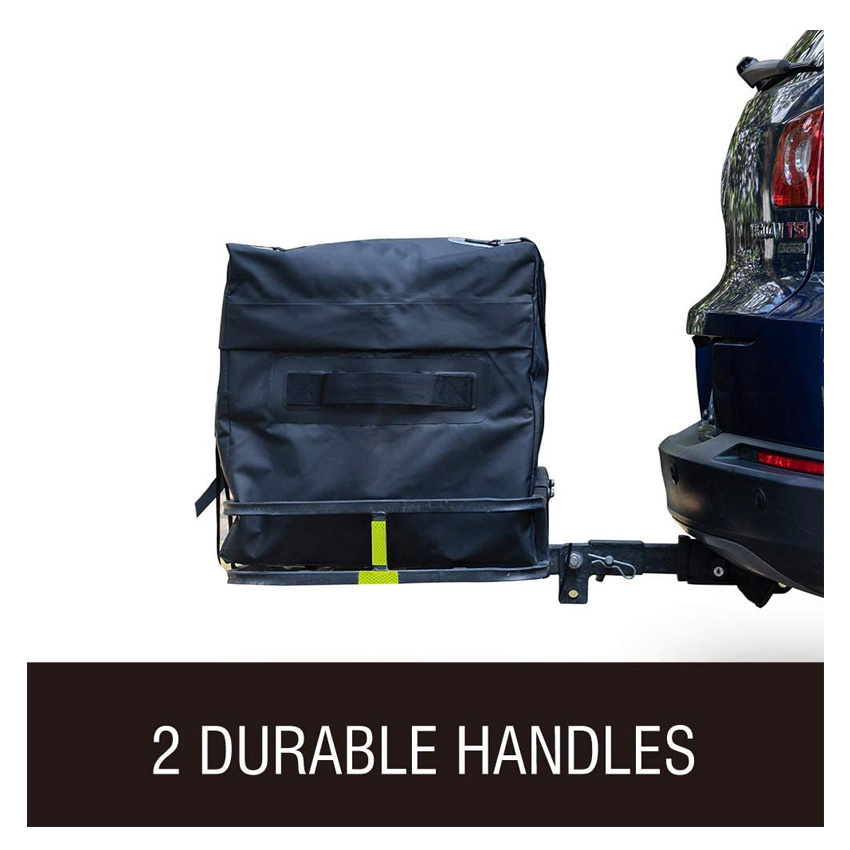 Heavy Duty Hitch Mount Cargo Carrier Roomy Durable Tarpaulin Roof Cargo Carrier Bag