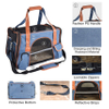 Pet Outdoor Carry Backpack Portable Puppy Travel Tote Bag Collapsible Pet Cage