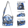 Kids Food Box Double Decker Cooler Insulated Lunch Bag Beach Tote Bag