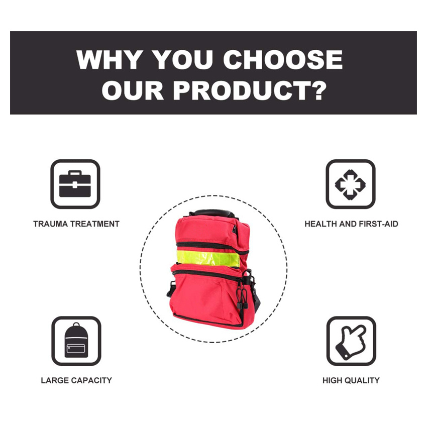 Medicine Empty Bag Nylon Outdoor Emergency Case Household Survival Supplies First Aid Bag