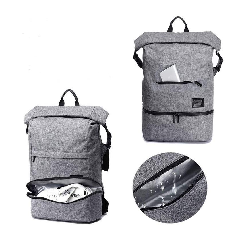 Travel Laptop Backpack Camping Backpack with Shoe Storage Waterproof Outdoor Sport Backpack School Bag