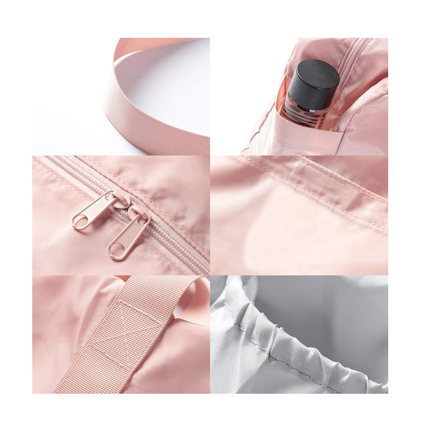 Rainproof Nylon Tote Bag Sports Shoulder Handbag Trave Luggage Bag