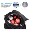 Durable Casual Leakproof Lunch Cooler Bag School Meal Bag Drinks Holder for Men Women