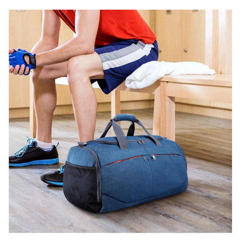 Durable Premium Spacious Sports Gym Bag Carry on Luggage Holiday Duffel Bag