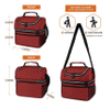 Lightweight Picnic Basket Delivery Bag Lunch Bag for Outdoor Travel