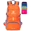 Hot Sale Lightweight Packable Durable Travel Hiking Backpack Orange Daypack