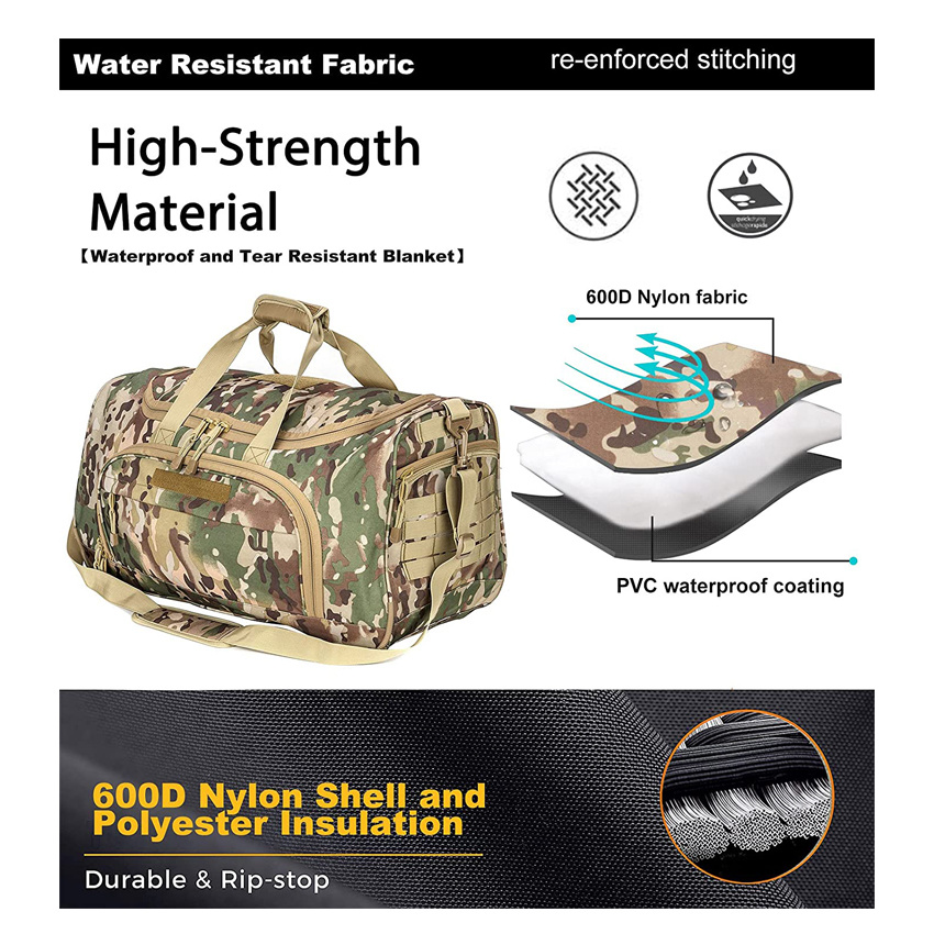 Wholesale Replicas Bags Military Bag Travel Sport Bag Large Canvas Outdoor Bags