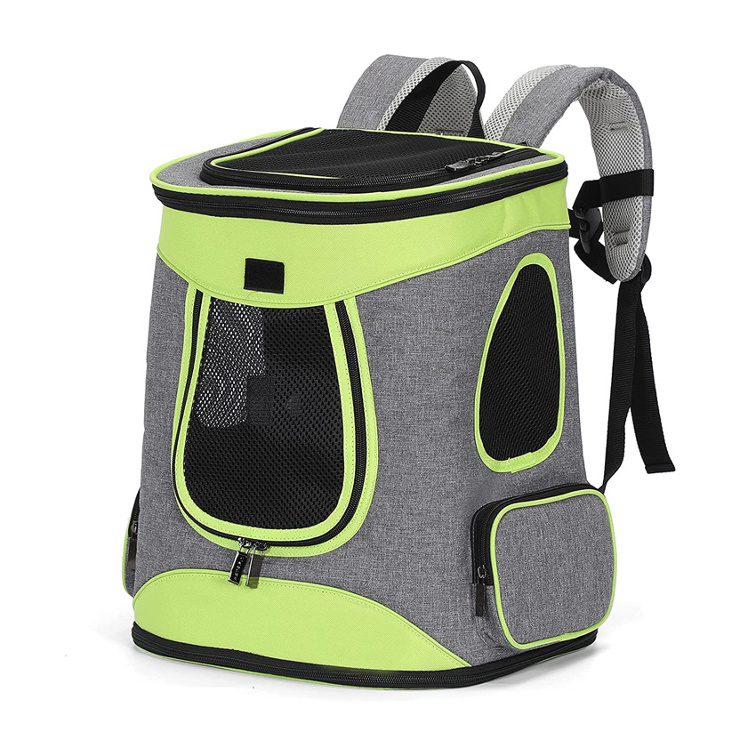 Puppies Carrier Bag Dog Cat Shoulder Backpack Collapsible Fashion Dog Bag