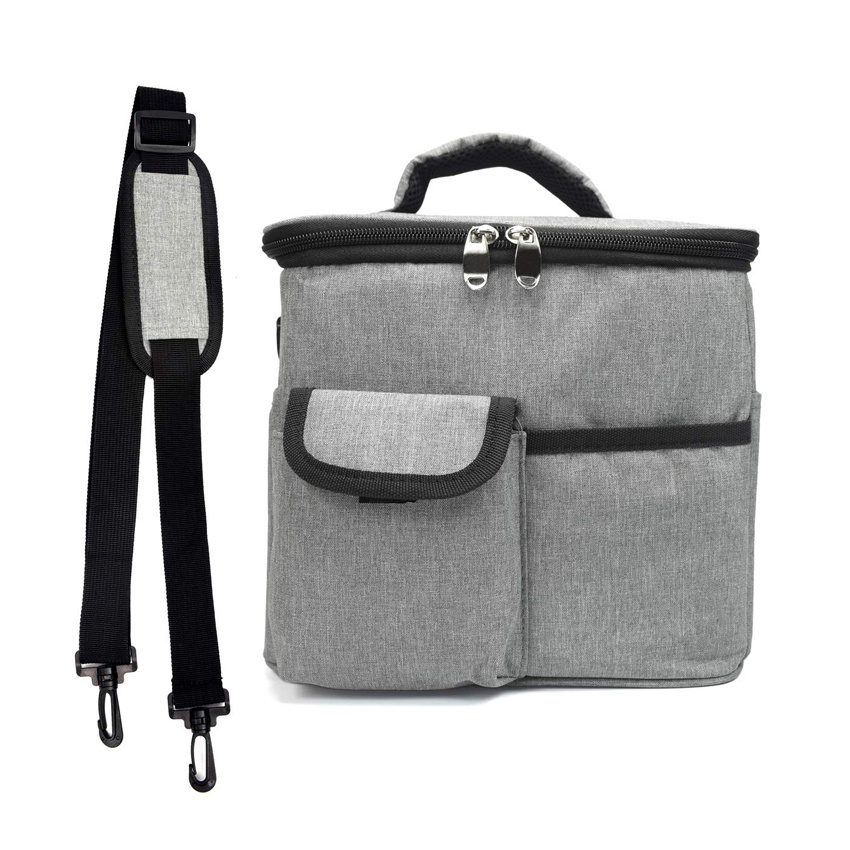 Food Delivery Bag Insulated Travel Drink Carrier Lunch Bag Hot Cold Pack