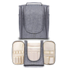 Hanging Makeup Bags Travel Toiletry Bag with Elastic Band Holders