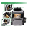 Wholesale Large Expandable Pet Carrier Backpack Dog Cage Small Animal Carry Bag