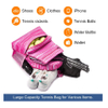 Women Racket Bags Outdoor Tennis Bag Large Capacity Gym Bag Student Travel Bag