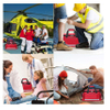 First Aid Trauma Jump Bag First Responder Nurse Medical Medic Duffel Carry Bag