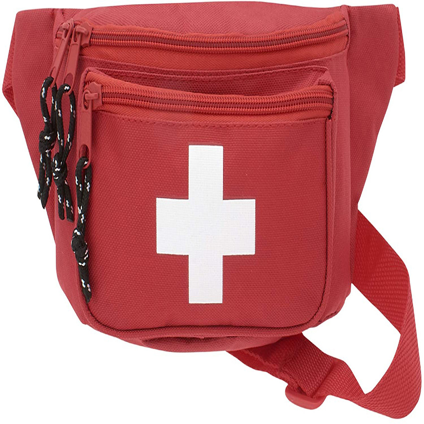 Baywatch Lifeguard Pack Compact for Emergency Outdoors Waterproof Techmed First Aid Waist Pack