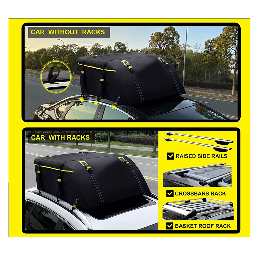 Rooftop Cargo Carrier Car Roof Luggage Bag Durable Large Outdoor Camping Tent Bag