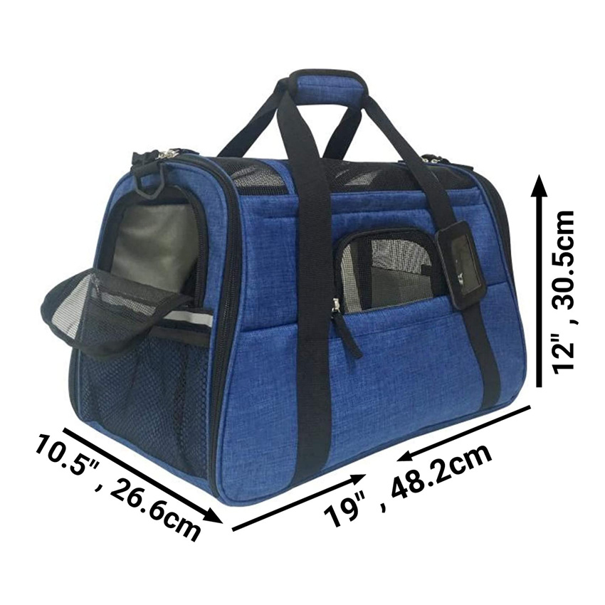 Pet Carrier Luxury Pet Travel Tote Bag Premium Pet Cage for Cats and Small Dogs