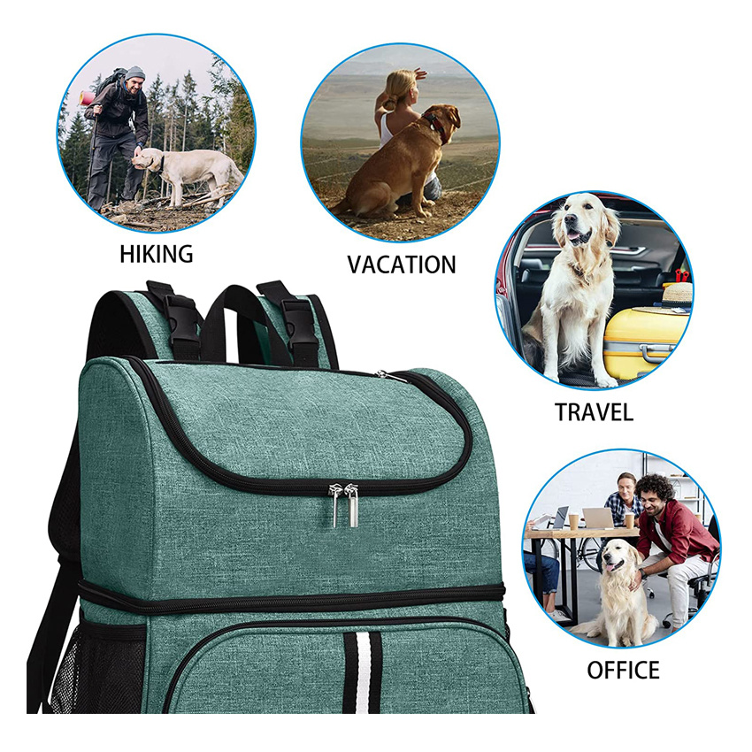 High Quality Pet Travel Kit Lightweight Pet Backpack for Outdoor Hiking Camping