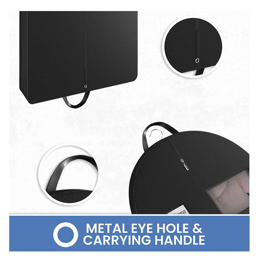 Portable Moving Garment Bags for Hanging Clothes with Large Capacity Practical Gusseted Suit Bags