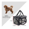 Portable and Washable Puppy Carrier Bag Collapsible Pet Travel Tote Bag Dog Cage