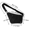 Waterproof Shoulder Backpack Sling Chest Crossbody Bag Cover Pack Rucksack Bicycle Sport Bag