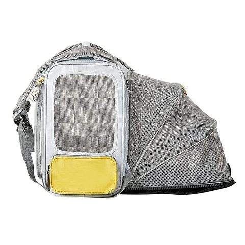 Cat Dog Backpack Carrier Expandable Foldable Soft-Sided Cat Carrier for Kitten Puppy and Small Animals