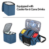 Portable Disc Golf Bag Ice Cooler Bag Lightweight Frisbee Bag Foldable Dog Frisbee Bag