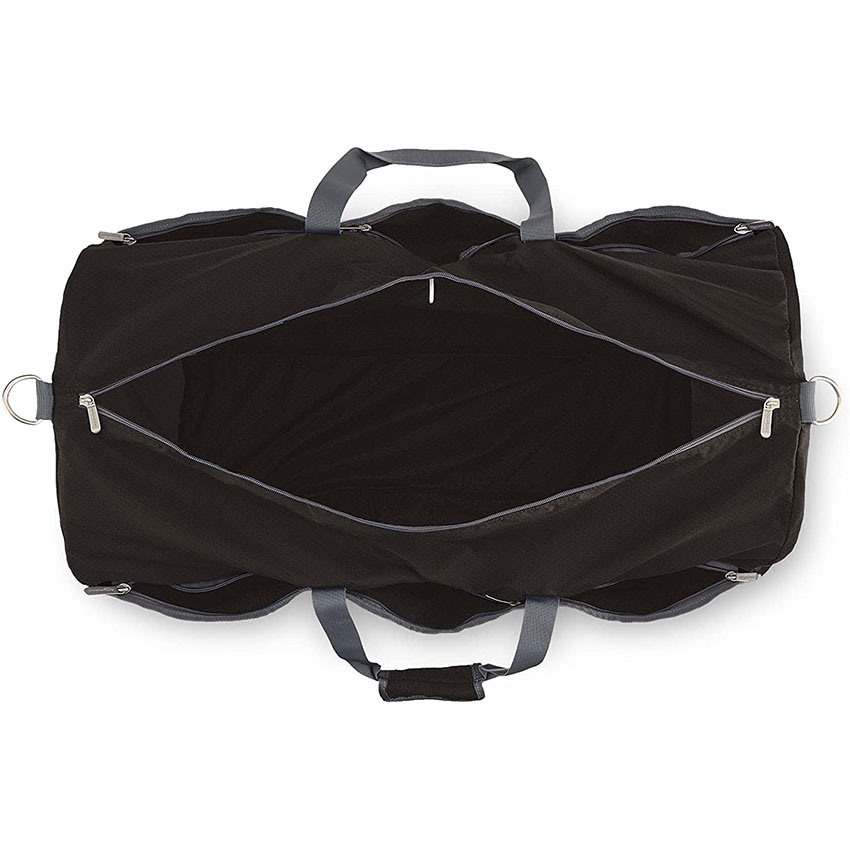 Wholesale Lightweight Black Bag High Quality Large Travel Luggage Duffel Bag