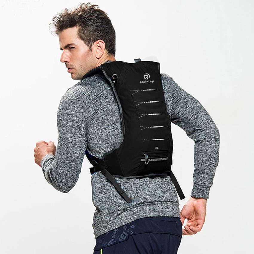 Cycling Backpack Biking Backpack Riding Daypack Bike Rucksack Breathable Lightweight for Outdoor Sports Travelling Mountaineering Hydration Backpack