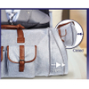 Large Trolley Duffel Suit Bag Expandable Rolling Garment Shoe Compartment Includes Toiletry Bag