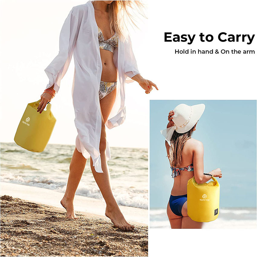 Waterproof Dry Bag 15L, Small Dry Bag for Kayaking, Beach, Boating, Camping, Fishing, Floating Bag