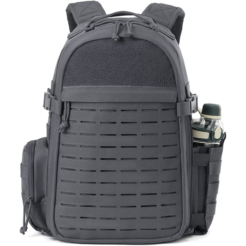 Military Style 35L Tactical Backpack Gym for Men Molle Rucksack Small Bug out Bag 24 Hour Assault EDC Pack School Daypack Motorcycle Backpack Bag